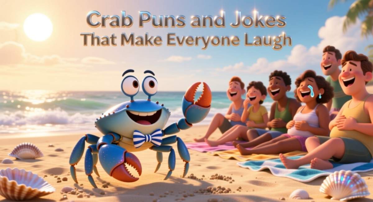 Crab Puns That Make Everyone Laugh: Funny, Clever, and Shareable Jokes Online