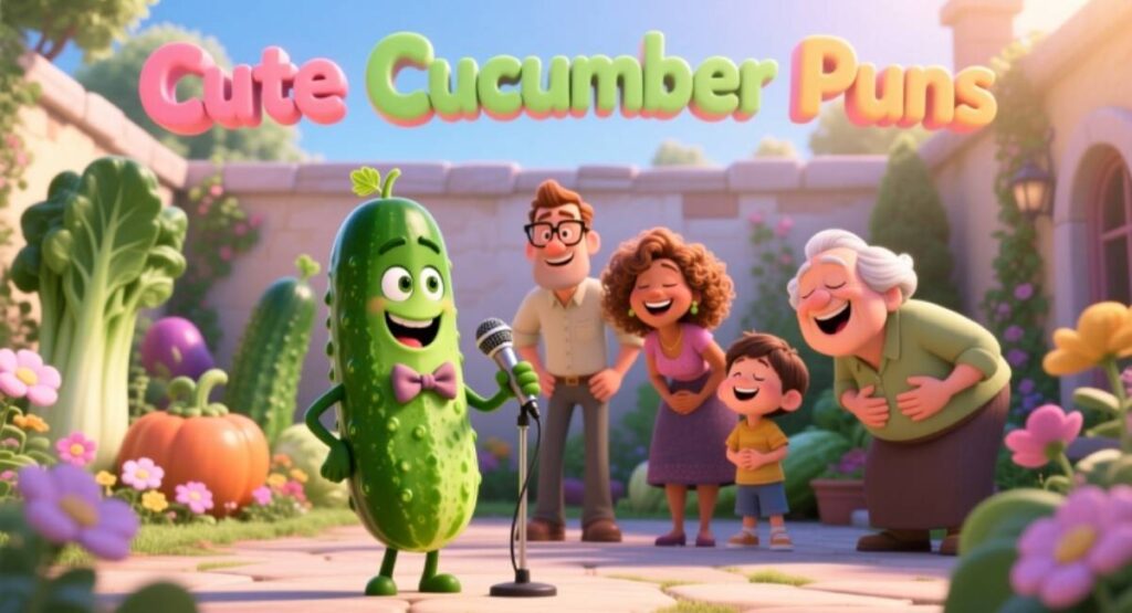 Cute Cucumber Puns