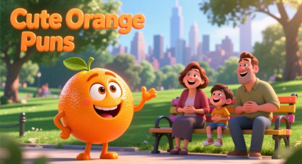 Cute Orange Puns