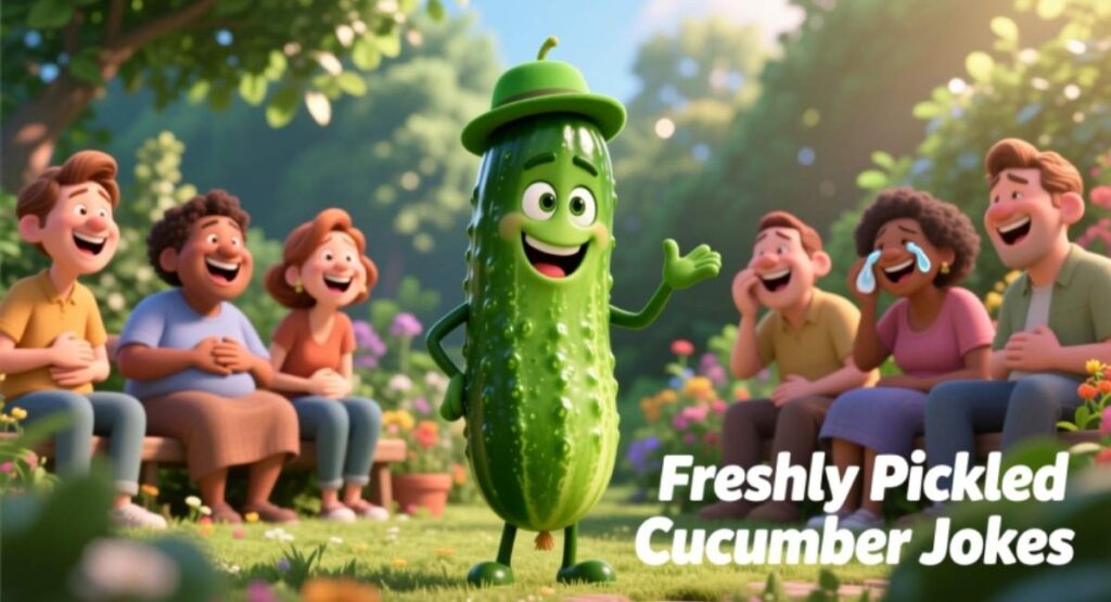 Freshly Pickled Cucumber Jokes