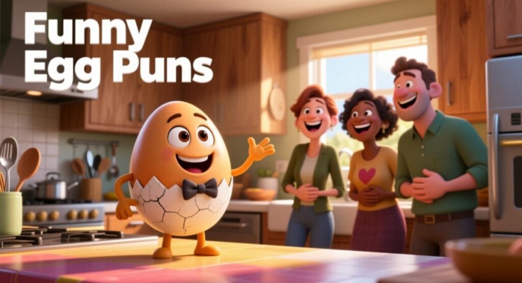 Funny Egg Puns