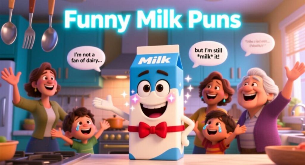 Funny Milk Puns