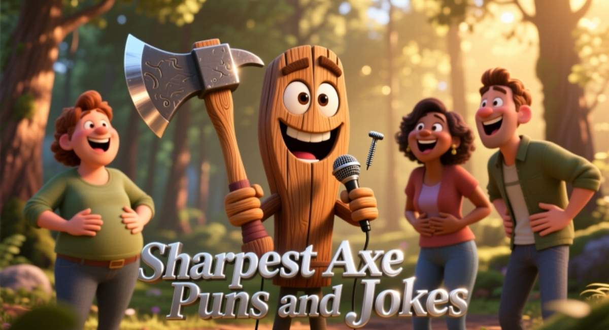 Sharpest Axe Puns Funny, Clever, and Hilarious Jokes You’ll Love