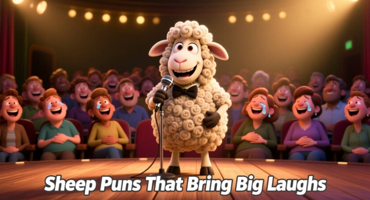 Sheep Puns That Bring Big Laughs Cute, Funny, Clever Lines for Every Moment