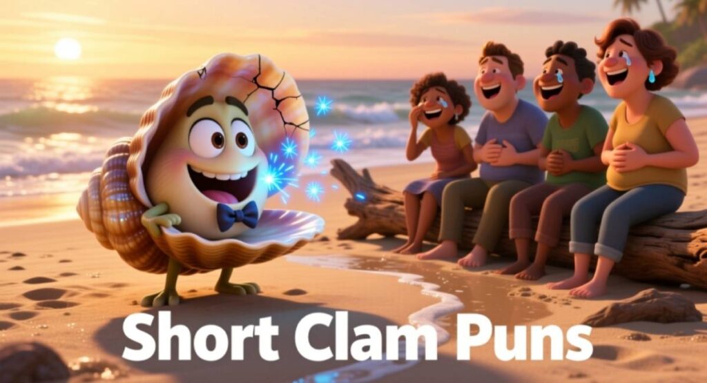 Short Clam Puns