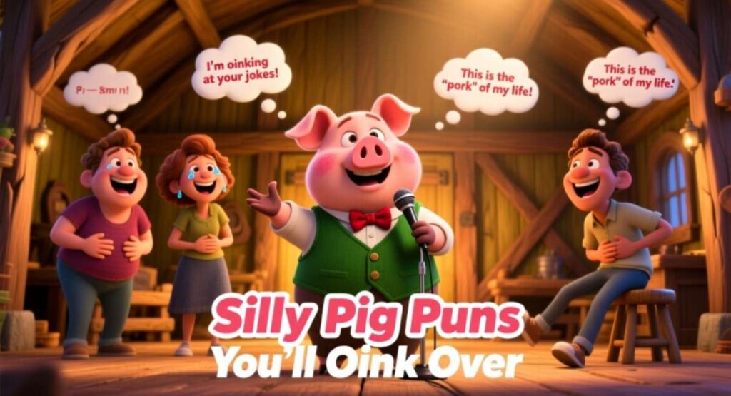 Silly Pig Puns You’ll Oink Over