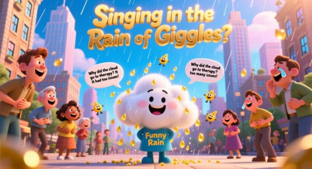 Singing in the Rain of Giggles