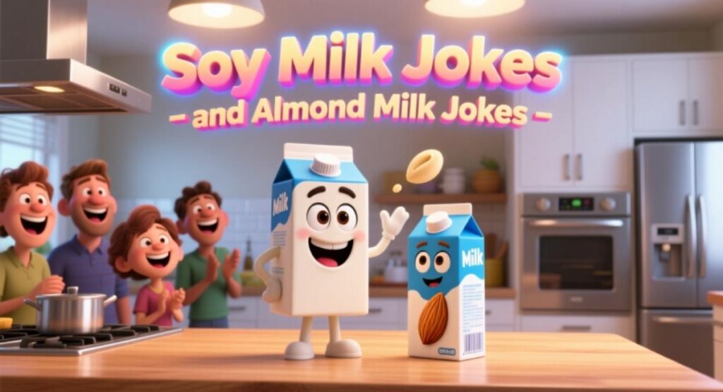 Soy Milk Jokes and Almond Milk Jokes