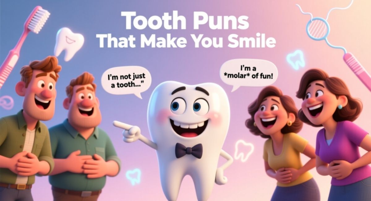 Tooth Puns That Make You Smile: Funny, Clever, and Easy-to-Read Jokes