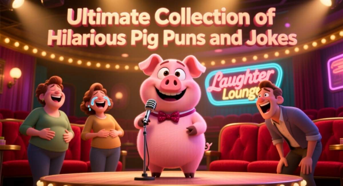 Ultimate Collection of Hilarious Pig Puns: Funny, Cute, and Oinktastic Jokes for All