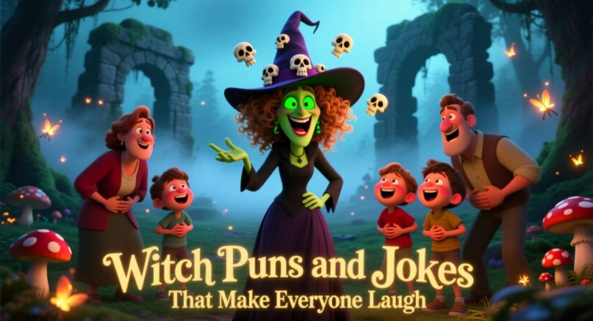 Witch Puns That Make Everyone Laugh | Funny, Magical & Spooky Wordplay Ideas